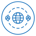 Outsourcing icon
