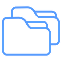 Overlapping Folders icon