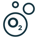 Oxygen O2 icon