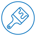 Paint brush 2 icon