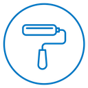 Paint roller 2 icon