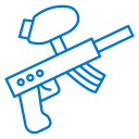 Paintball gun icon