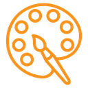 Palette color icon