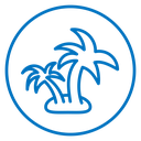 Palm tree 4 icon