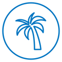 Palm tree 2 icon