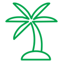 Palm tree icon