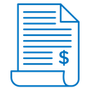 Paper receipt icon