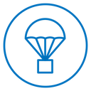 Parachute icon