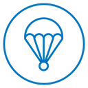 Parachute icon