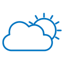 Partially cloudy icon