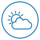 Partially cloudy icon