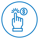 Pay per click icon