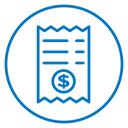 Payment receipt icon