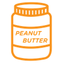 Peanut butter icon