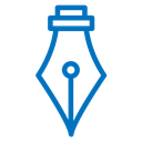 Pen nib 2 icon