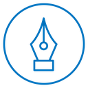 Pen nib icon