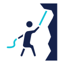 People Climbing icon