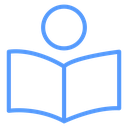 Person Reading Book icon