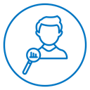 Personal assessment icon