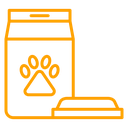 Pet Food Bag Bowl icon
