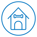 Pet house icon