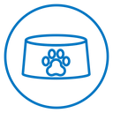 Pets bowl icon
