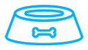 Pets bowl icon