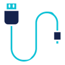 Phone cable icon