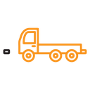 Pickup truck icon