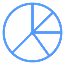 Pie Chart Quarters icon