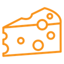 Piece of cheese icon