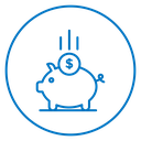 Piggy bank 3 icon