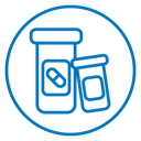 Pill bottle icon