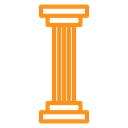 Pillar column icon
