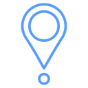 Pin Color Outline icon