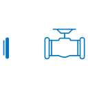 Pipe valve icon