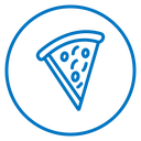 Pizza slice 3 icon