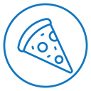 Pizza slice 2 icon