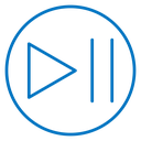 Play pause icon