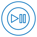 Play pause icon
