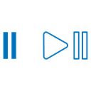 Play pause icon