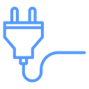 Plugin Cord Loop Color Outline icon