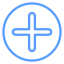 Plus Circle Sign icon