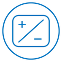 Plus minus 2 icon