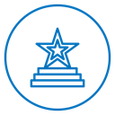 Podium star 2 icon