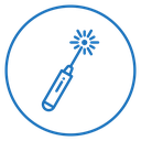 Pointer laser icon
