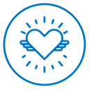 Positive emotion icon