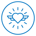 Positive emotion icon