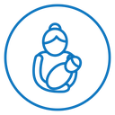 Postnatal care icon