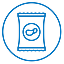 Potato chips icon